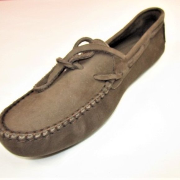 4/$20 Brown Leather Moccasins By Goody Two Shoes - Picture 2 of 10